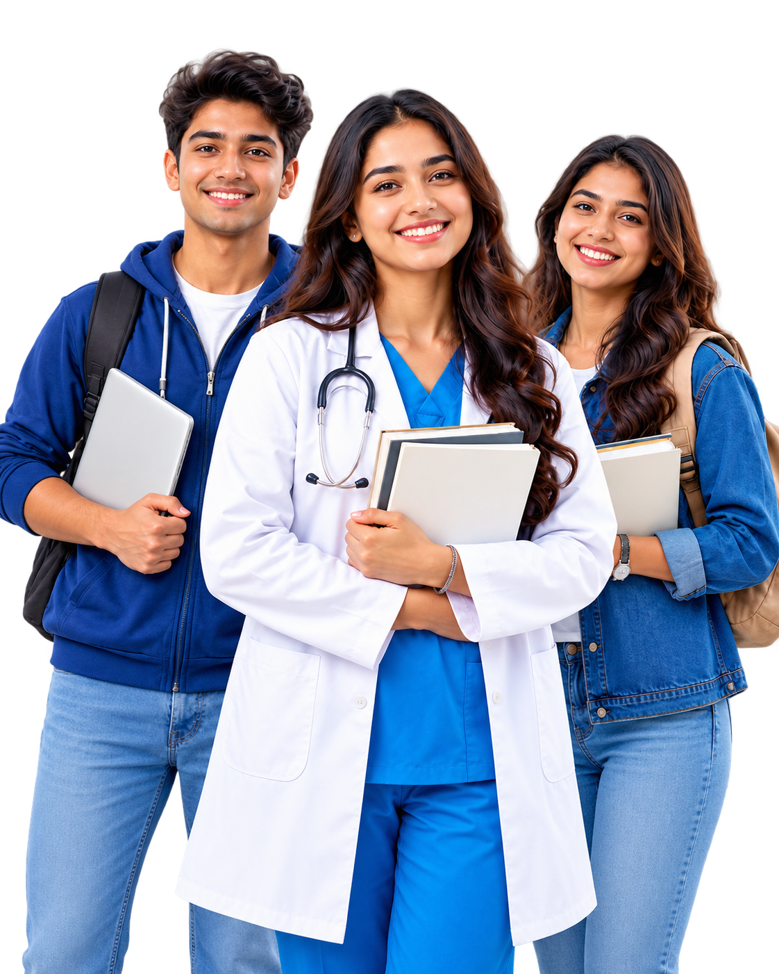Students exploring college admission options with AdmissionMantra