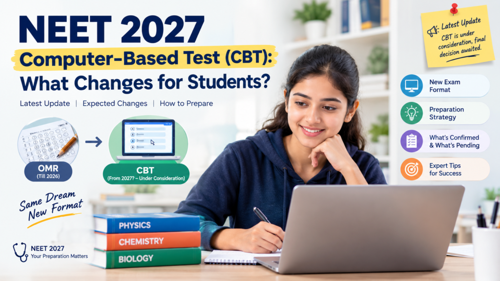 NEET 2027 computer based test: Latest Update & Guide