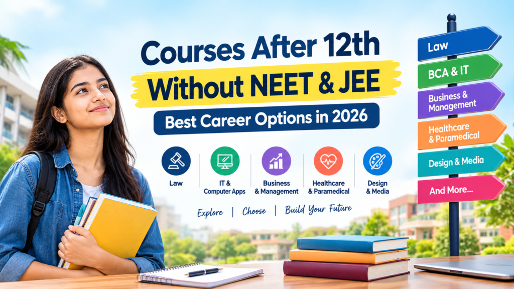 What to Do After 12th Without NEET & JEE in 2026: Best Career Options