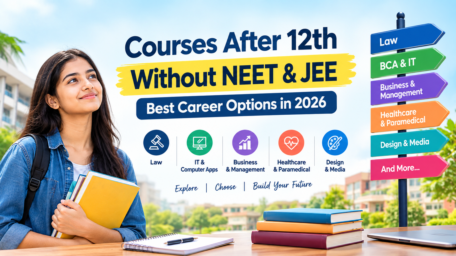What to Do After 12th Without NEET & JEE in 2026: Best Career Options