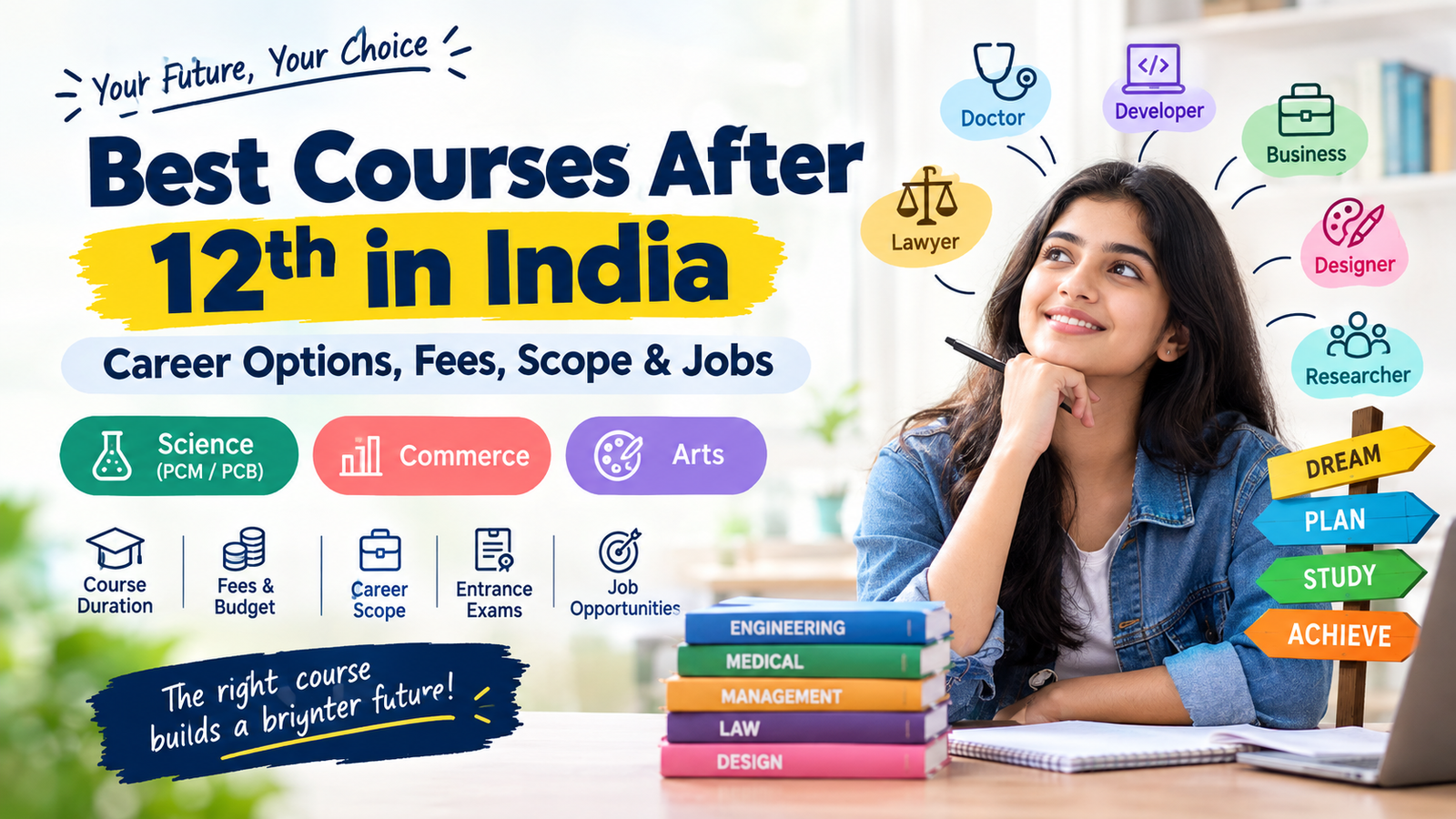 Best Courses After 12th in India: Career Options, Fees & Scope